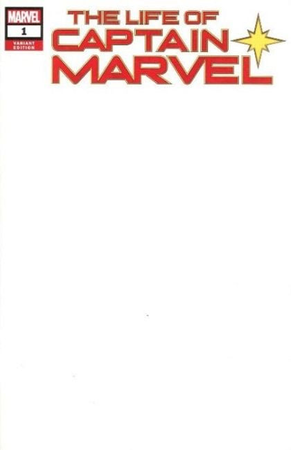 Marvel Comics The Life of Captain Marvel, vol. 2, #1G - Blank Variant