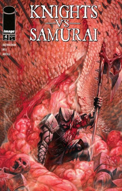 Image Comics Knights vs. Samurai #4A - Gianenrico Bonacorsi cover