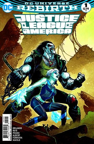 DC Comics Justice League of America, Vol. 5, #1I - Lobo cover