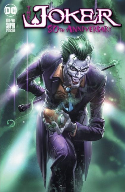 DC Comics The Joker : 80th Anniversary 100-Page Super Spectacular - Clayton Crain exclusive trade dress variant