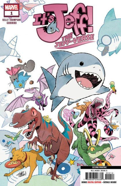 Marvel Comics It's Jeff : The Jeff-Verse #1D - Gurihiru cover