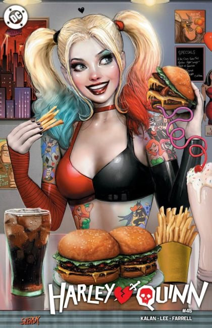 DC Comics Harley Quinn, vol. 4, #45E - Nathan Szerdy exclusive variant (limited to 3000)