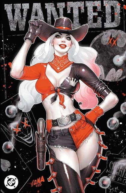 DC Comics Harley Quinn, vol. 4, #47H - David Nakayama MegaCon exclusive black foil variant