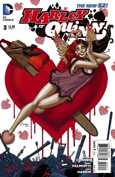 DC Comics Harley Quinn, vol. 2, #3A - Amanda Conner Cover