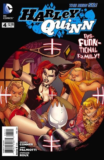 DC Comics Harley Quinn, vol. 2, #4A - Amanda Conner Cover