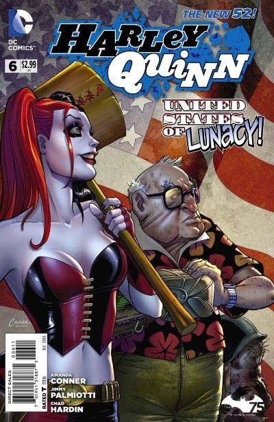 DC Comics Harley Quinn, vol.2, #6A - Amanda Conner cover