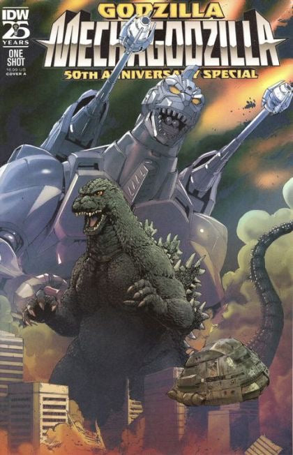 IDW Publishing Godzilla : Mechagodzilla 50th Anniversay  - Andrew Griffith cover #1A