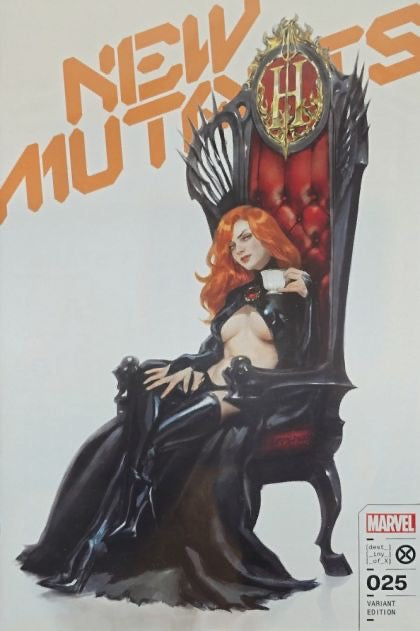 Marvel Comics New Mutants, vol. 4, #25K - Miguel Mercado exclusive variant