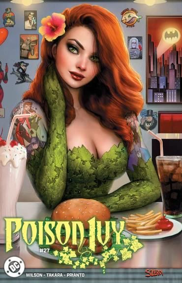 DC Comics Poison Ivy, Vol. 1, #27F - Nathan Szerdy Exclusive Variant (limited to 3000)