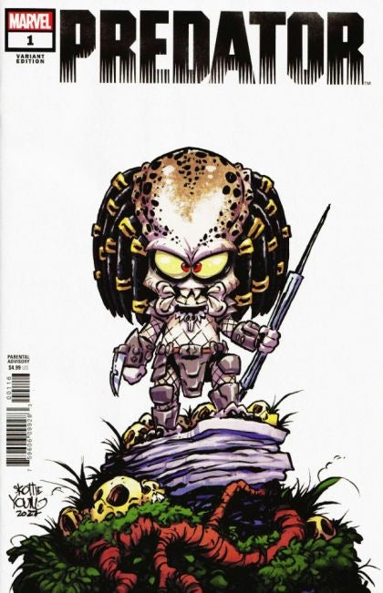 Marvel Comics Predator, vol. 1, #1J - Skottie Young variant