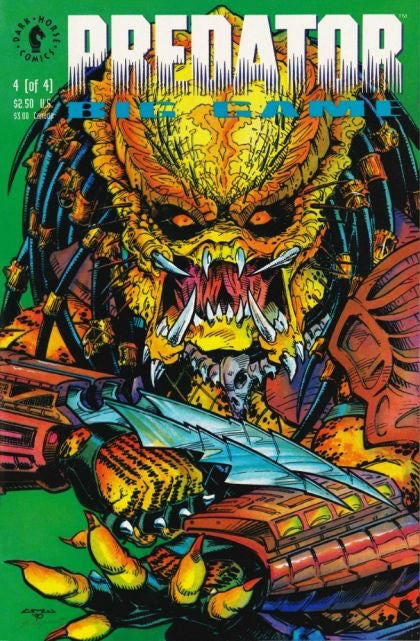 Dark Horse Comics Predator : Big Game issues 1, 2, and 4 (Missing issue 3)