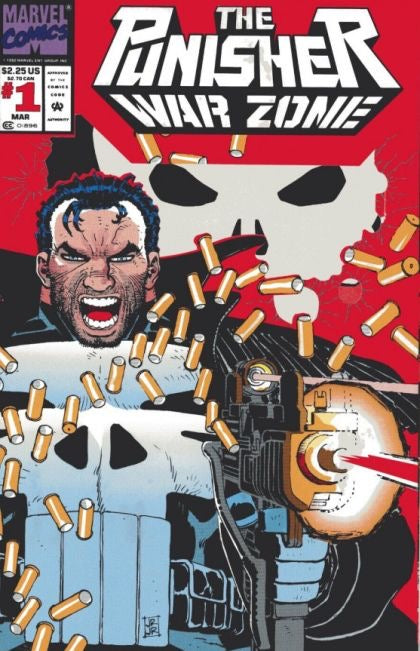 Marvel Comics The Punisher : War Zone, Vol. 1, #1B - Newsstand Edition