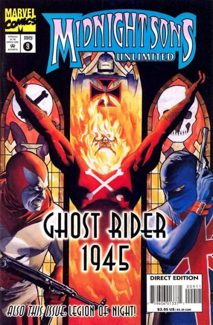 Marvel Comics Midnight Sons Unlimited #9 (Final Issue) - Ghostrider