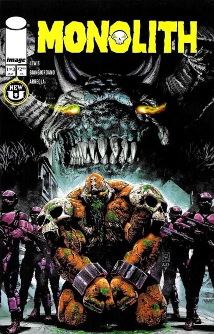 Image Comics Monolith #1A - Valerio Giangiordano cover (Spawn Universe)