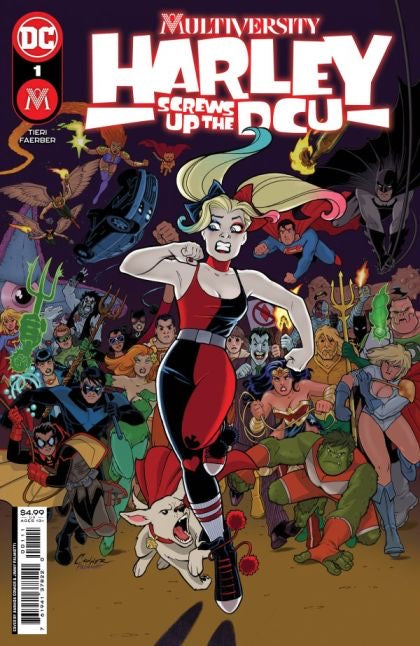 DC Comics Multiversity : Harley Screws Up The DCU #1A - Amanda Connor cover