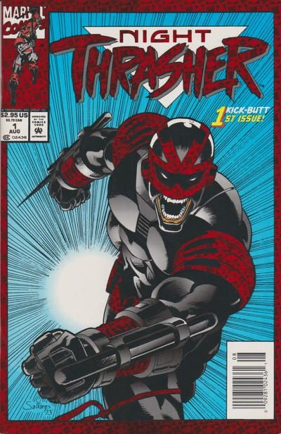 Marvel Comics Night Thrasher, Vol. 1, #1B Newsstand Edition (Key) ***